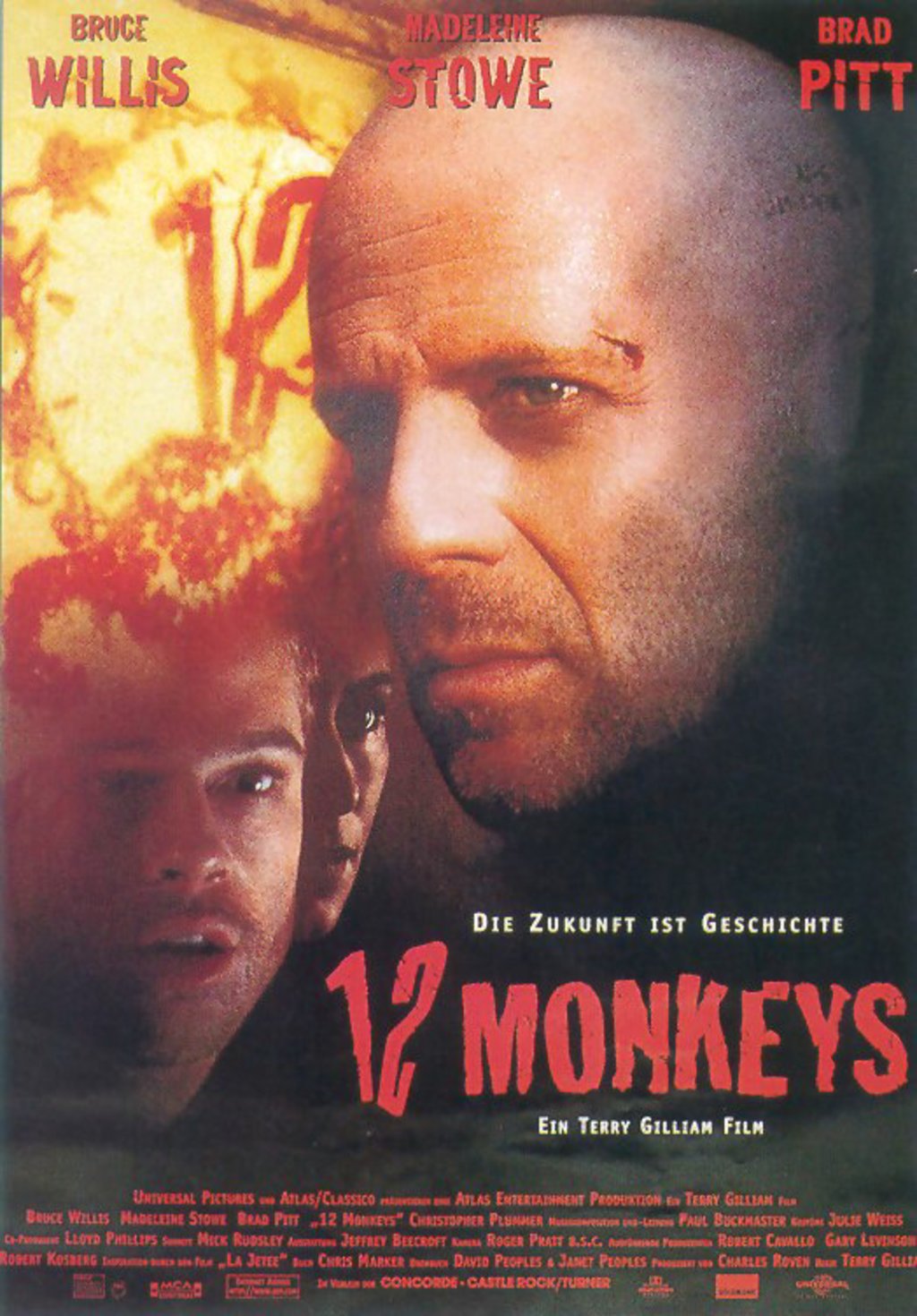 Twelve Monkeys movie poster